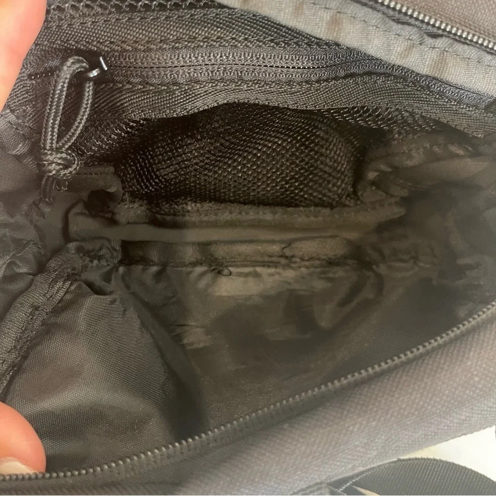 Outdoor Products Fanny Pack Black Waistpack Bag Carrier Hiking Walking